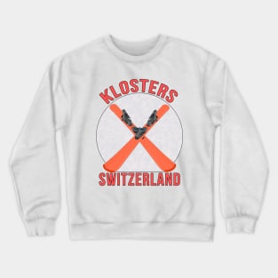 Klosters, Switzerland Crewneck Sweatshirt